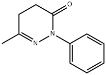 4,5-DIHYDRO-6-METHYL-2-PHENYLPYRIDAZIN-3(2H)-ONE, 4578-58-9, 结构式