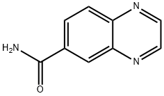6-喹喔啉甲酰胺 结构式