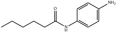 N-(4-Aminophenyl)hexanamide 结构式