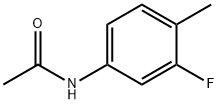 N-(3-fluoro-4-methyl-phenyl)acetamide Struktur