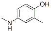 2-methyl-4-(methylamino)phenol Structure