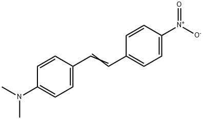 4-DIMETHYLAMINO-4'-NITROSTILBENE Struktur