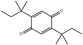 2,5-DI-TERT-AMYLBENZOQUINONE Structure