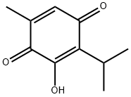 5-Hydroxy-p-mentha-1,4-diene-3,6-dione Structure