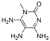 2(1H)-Pyrimidinone,  4,5,6-triamino-1-methyl- 结构式