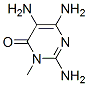 2,5,6-三胺-3-甲基-3,4-二氢嘧啶-4-酮, 45864-29-7, 结构式