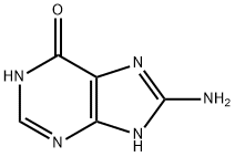 8-AMinohypoxanthine 结构式