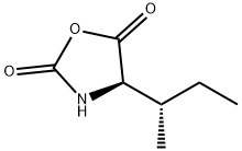 L-イソロイシンN-カルボキシ無水物 化学構造式