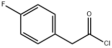 对氟苯乙酰氯, 459-04-1, 结构式