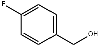 4-フルオロベンジル アルコール 化学構造式