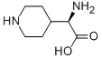 4-Piperidineaceticacid,alpha-amino-,(alphaR)-(9CI) Structure