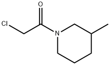 2-CHLORO-1-(3-METHYL-PIPERIDIN-1-YL)-에타논