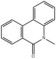 5-メチルフェナントリジン-6(5H)-オン 化学構造式