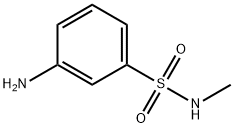 N-甲基-3-氨基苯磺酰胺,459434-40-3,结构式