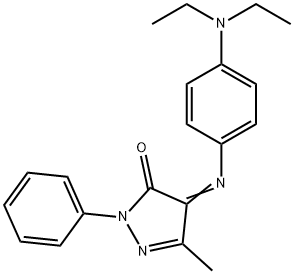 2-Phenyl-4-[[4-(diethylamino)phenyl]imino]-5-methyl-2H-pyrazole-3(4H)-one|