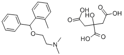 Orphenadrine citrate Structure
