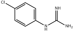 1-[4-クロロフェニル]グアニジン 化学構造式
