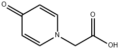 (4-氧代吡啶-1(4H)-基)乙酸 结构式