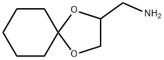 1,4-Dioxaspiro[4.5]decane-2-methanamine Struktur