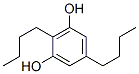 1,3-Benzenediol, 2,5-dibutyl- (9CI) Struktur