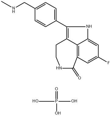 瑞卡帕布（AG-014699）, 459868-92-9, 结构式