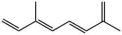 (3E,5E)-2,6-Dimethyl-1,3,5,7-octatetrene Structure