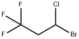 3-BROMO-3-CHLORO-1,1,1-TRIFLUOROPROPANE Struktur