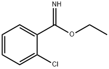 2-CHLORO-BENZIMIDIC ACID ETHYL ESTER 结构式