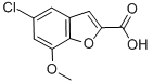 5-CHLORO-7-METHOXY-BENZOFURAN-2-CARBOXYLIC ACID