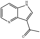 3-乙酰基-1H-吡咯并[3,2-B]吡啶,460053-62-7,结构式