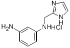 N-(1H-IMIDAZOL-2-YLMETHYL)-BENZENE-1,3-DIAMINE HCL Structure