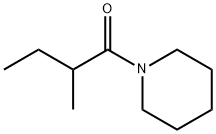 1-(2-methylbutyryl)piperidine 结构式