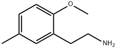 2-(2-甲氧基-5-甲基苯基)乙-1-胺 结构式