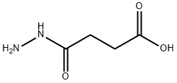 4-HYDRAZINYL-4-OXOBUTANOIC ACID, 4604-20-0, 结构式