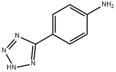 5-(4-氨苯基)-1H-四唑, 46047-18-1, 结构式