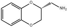 (R)-2,3-二氢-1,4-苯并二恶烷-2-甲胺 结构式