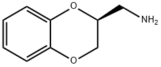 (S)-2,3-dihydro-1,4-Benzodioxin-2-methanamine Struktur