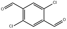 2,5-二氯对苯二甲醛, 46052-84-0, 结构式