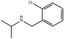 (2-クロロベンジル)イソプロピルアミン 化学構造式