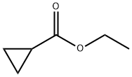 Ethyl cyclopropanecarboxylate  Struktur