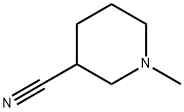1-甲基-哌啶-3-甲腈, 4606-63-7, 结构式