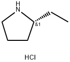 (2R)-乙基吡咯烷盐酸盐, 460748-80-5, 结构式