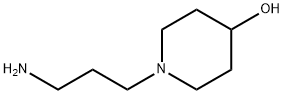 1-(3-氨基丙基)-4-哌啶醇, 4608-78-0, 结构式