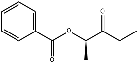 (2R)-2-(苯甲酰基氧基)-3-戊酮 结构式