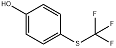 4-(トリフルオロメチルチオ)フェノール 化学構造式
