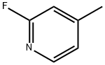 2-Fluoro-4-methylpyridine Structure