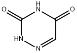 6-アザウラシル 化学構造式