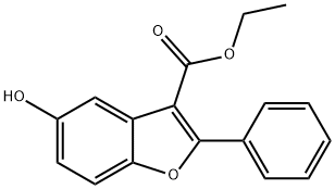 5-HYDROXY-2-PHENYL-BENZOFURAN-3-CARBOXYLIC ACID ETHYL ESTER|5-羟基-2-苯基苯并呋喃-3-羧酸乙酯