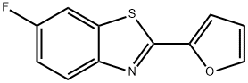 Benzothiazole, 6-fluoro-2-(2-furanyl)- (9CI) 结构式