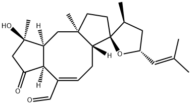 オフィオボリンA 化学構造式